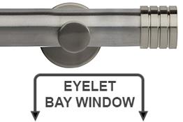 Neo 35mm Eyelet Bay Window Pole Stainless Steel Stud