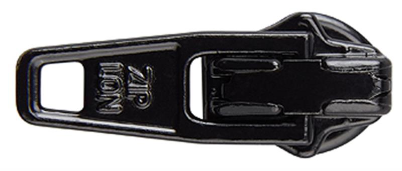 Hallis Economy Zip Auto-Lock Sliders, Black