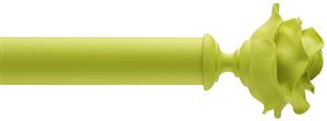 Byron Floral Neon 45mm 55mm Pole Lime Green Rose