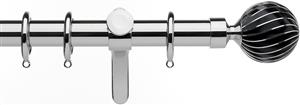Integra Inspired Allure 35mm Pole Curvatura Chrome Zara