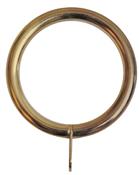 Renaissance 19mm/16mm Extensis Metal Curtain Pole Rings, Antique Brass