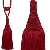 Hallis Colour Passion Trends Small Tassel Tieback Ruby