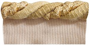 Hallis Colour Passion Trends Flanged Cord Trimming Antique Gold
