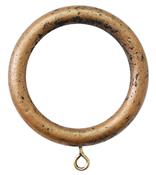Jones Florentine 50mm Pole Rings, Antique Gold