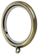 Integra Inspired Allure 35mm Metal Classik Curtain Pole Rings In Burnished Brass