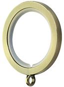 Integra Inspired Allure 35mm Metal Kubus Curtain Pole Rings Burnished Brass