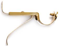 Renaissance 28mm Dimensions Adjustable Brackets, Polished Brass