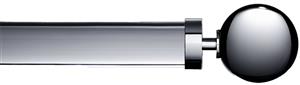 Byron Halo 35mm 45mm 55mm Acrylic Pole, Chrome Rings, Globus