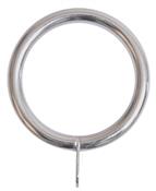 Renaissance 28mm Dimensions Curtain Rings, Brushed Nickel