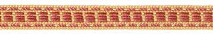 JLS Upholstery Classic Braid Trimming, Pink Gold