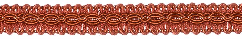 JLS Upholstery 13mm Braid Trimming, Terracotta