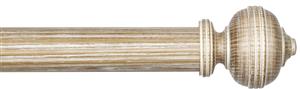 Byron Rustica 35mm 45mm Curtain Pole Limed Oak Remy