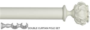 Byron Floral Romantics 35mm Double Pole New White Peony