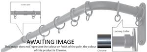 Cameron Fuller 19mm French Pole Chrome