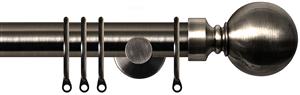 Renaissance Dimensions 28mm Contemporary Pole Gun Metal, Ball