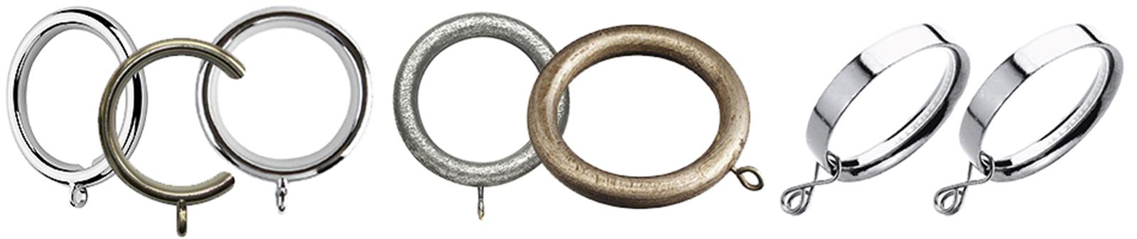 Special Offer Curtain Pole Rings & Gliders