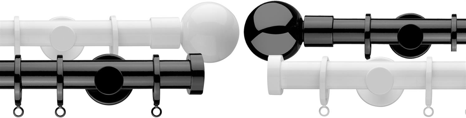 Integra Inspired Eclipse 28mm Metal Curtain Poles