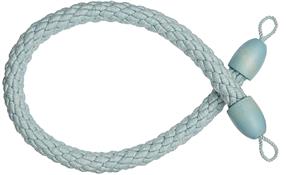 Hallis Prairie Cable Rope Tieback, Mineral Blue