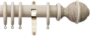 Jones Hardwick 40mm Handcrafted Pole Putty, Brass, Woven Rope
