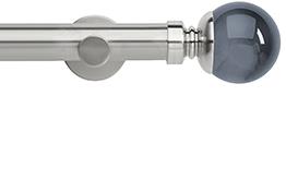 Neo Premium 35mm Eyelet Pole Stainless Steel Smoke Grey Ball