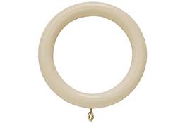 Woodline 28mm 35mm and 50mm Pole Rings Cream