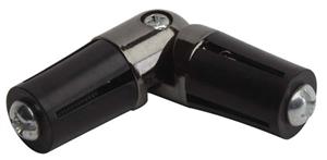 Neo 19mm Corner Joint, Black Nickel