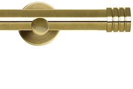 Neo 28mm Eyelet Pole Spun Brass Cylinder Stud