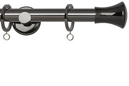 Neo 19mm Pole Black Nickel Trumpet