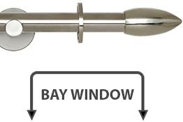 Neo 19mm Bay Window Pole Stainless Steel Bullet