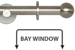 Neo 19mm Bay Window Pole Stainless Steel Ball