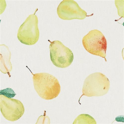 Studio G Village Life, Pears, Cream Fabric