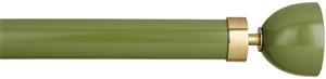Byron Halo Gloss 35mm 45mm 55mm Pole, Artichoke,  Brass Luna