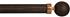 Byron Halo Wood 35mm 45mm 55mm Pole, Toasted Oak, Copper Globus