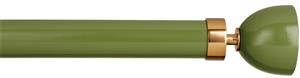 Byron Halo Gloss 35mm 45mm 55mm Pole, Artichoke, Copper Luna