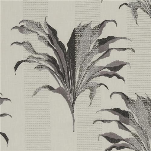 Clarke & Clarke Exotica Palma Charcoal Fabric
