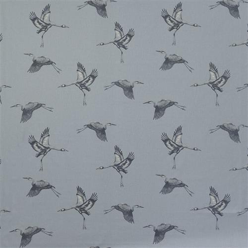 Iliv Orientalis Cranes Delft Fabric