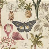 Clarke & Clarke Exotica Botany Tropical Fabric