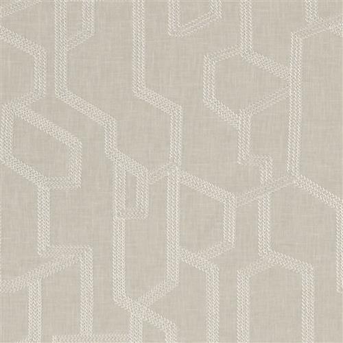 Clarke & Clarke Exotica Labyrinth Linen Fabric