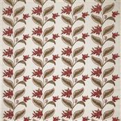 Iliv Arts and Crafts Berry Vine Ruby Fabric