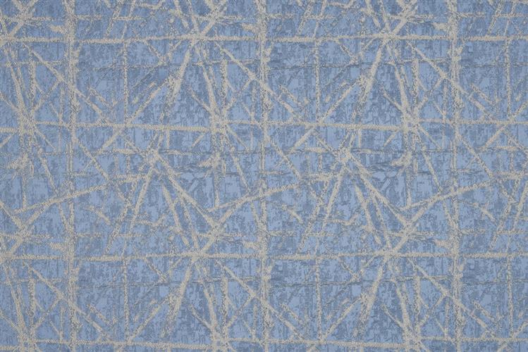 Beaumont Textiles Masquerade Hathaway Stone Blue Fabric
