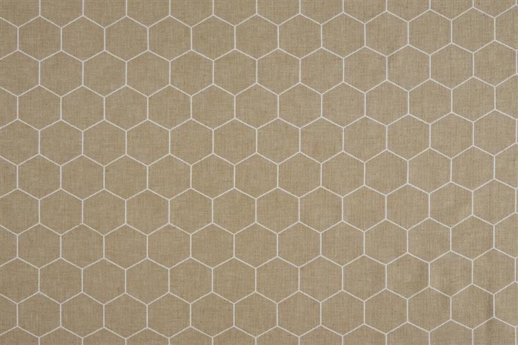 Beaumont Textiles Sherwood Beehive Biscuit Fabric
