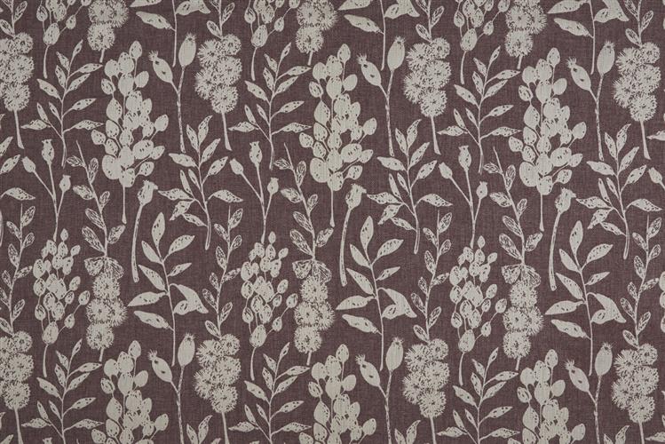 Beaumont Textiles Sherwood Flora Grape Fabric