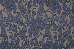 Beaumont Textiles Manor Chatsworth Midnight Fabric