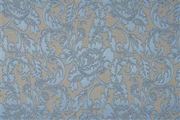 Beaumont Textiles Manor Chatsworth Sky Blue Fabric