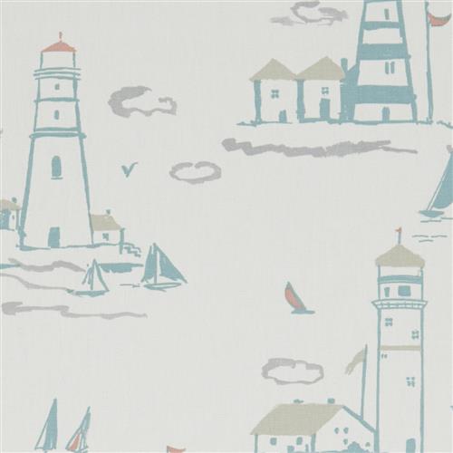 Studio G Land & Sea Lowestoft Pastel Fabric
