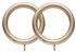 Ashbridge 45mm Wooden Pole Rings, Champagne Gold