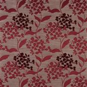 Prestigious Eden Hydrangea Cranberry Fabric