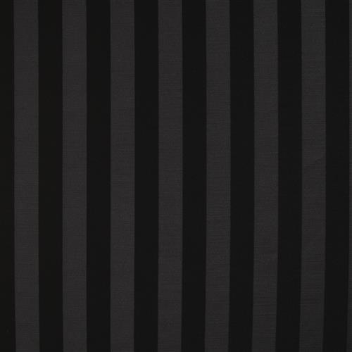 Fryetts Ascot Stripe Black Fabric