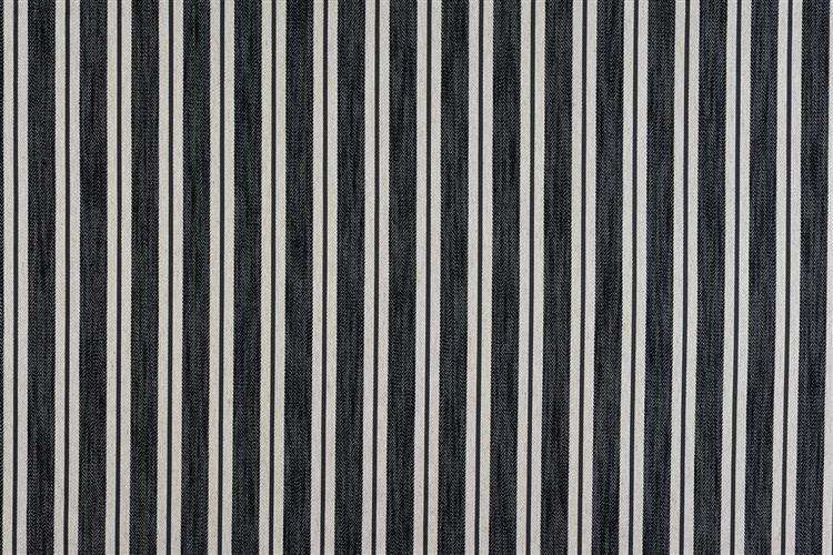 Porter & Stone Appledore Arley Stripe Charcoal Fabric