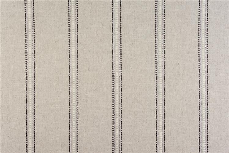 Porter & Stone Appledore Bromley Stripe Charcoal Fabric